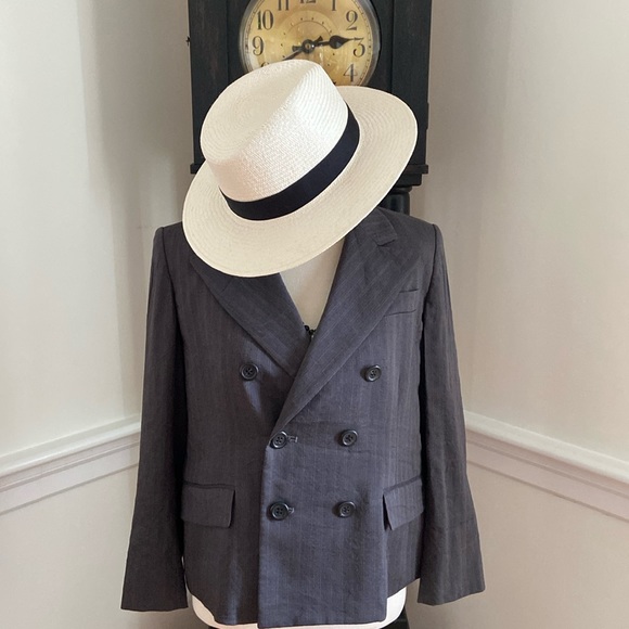 Marc Jacobs Jackets & Blazers - Marc Jacob’s EUC Linen Fully Lined Double Breasted Jacket